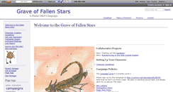 Desktop Screenshot of fallenstars.wikidot.com
