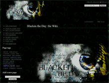 Tablet Screenshot of blackentheday.wikidot.com