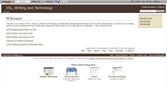 Desktop Screenshot of eslwritingtech.wikidot.com