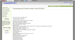 Desktop Screenshot of crimjobs2010-2011.wikidot.com