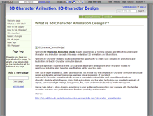 Tablet Screenshot of 3d-character-animation-design.wikidot.com