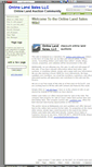 Mobile Screenshot of onlinelandsales.wikidot.com