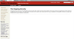 Desktop Screenshot of modern-persecution.wikidot.com