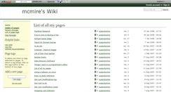 Desktop Screenshot of mcmire.wikidot.com