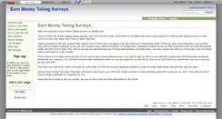 Desktop Screenshot of earn-money-taking-surveys.wikidot.com