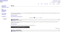 Desktop Screenshot of mythicalheroes.wikidot.com