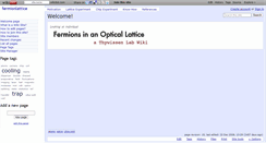 Desktop Screenshot of fermionlattice.wikidot.com