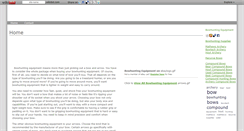 Desktop Screenshot of bowhunting.wikidot.com