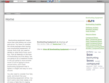 Tablet Screenshot of bowhunting.wikidot.com