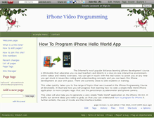 Tablet Screenshot of iphone-video-programming.wikidot.com