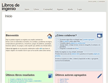 Tablet Screenshot of librosdeingenio.wikidot.com
