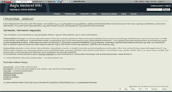 Desktop Screenshot of magiamesterei.wikidot.com