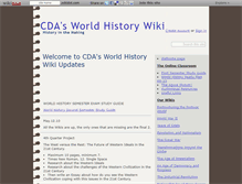 Tablet Screenshot of cdaworldhistory.wikidot.com