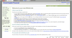 Desktop Screenshot of grandcapitalsfinancial.wikidot.com