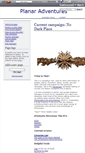 Mobile Screenshot of planaradventures.wikidot.com