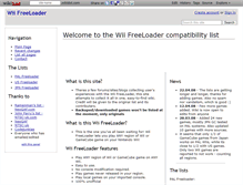 Tablet Screenshot of freeloader.wikidot.com