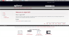 Desktop Screenshot of agilencr.wikidot.com