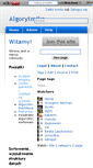 Mobile Screenshot of algorytmika.wikidot.com