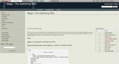 Desktop Screenshot of magic.wikidot.com