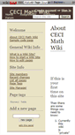 Mobile Screenshot of cecimath.wikidot.com