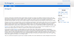 Desktop Screenshot of dimagrire.wikidot.com