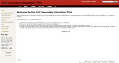 Desktop Screenshot of calu.wikidot.com