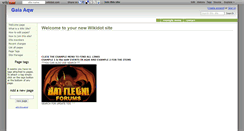 Desktop Screenshot of gaia-aqw.wikidot.com