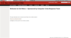 Desktop Screenshot of ccrtminecraft.wikidot.com