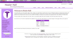 Desktop Screenshot of healer.wikidot.com