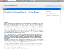 Tablet Screenshot of healthtipsservices.wikidot.com