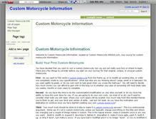 Tablet Screenshot of custom-motorcycle.wikidot.com