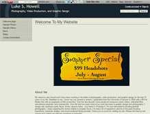 Tablet Screenshot of lukehowell.wikidot.com