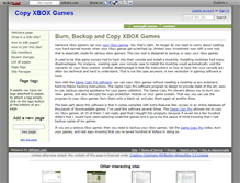 Tablet Screenshot of copyxboxgames.wikidot.com