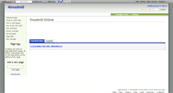 Desktop Screenshot of 4treadmill.wikidot.com