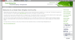 Desktop Screenshot of freedatingsite.wikidot.com