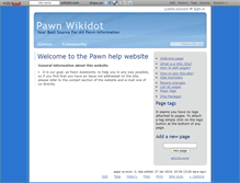 Tablet Screenshot of pawnhelp.wikidot.com