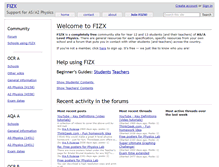 Tablet Screenshot of fizx.wikidot.com