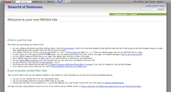 Desktop Screenshot of deworld.wikidot.com