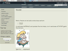 Tablet Screenshot of fizica.wikidot.com