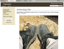 Tablet Screenshot of digpages.wikidot.com