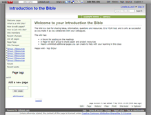 Tablet Screenshot of introtobible.wikidot.com