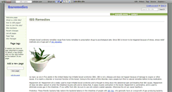 Desktop Screenshot of ibsremedies.wikidot.com