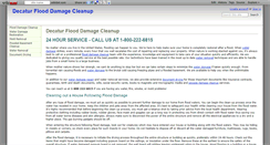 Desktop Screenshot of decaturflooddamagecleanup.wikidot.com
