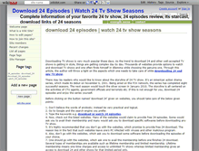 Tablet Screenshot of download-24-episodes.wikidot.com