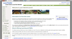 Desktop Screenshot of learnthenet.wikidot.com