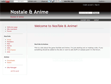 Tablet Screenshot of nostale-anime.wikidot.com