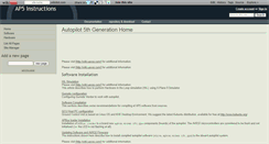 Desktop Screenshot of ap5.wikidot.com