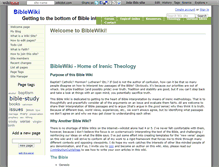 Tablet Screenshot of biblewiki.wikidot.com