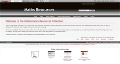 Desktop Screenshot of mathsresources.wikidot.com