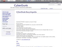 Tablet Screenshot of cyberdunk.wikidot.com